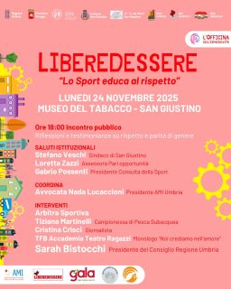 Lo Sport Educa al Rispetto - 25 Novembre 2025